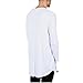 OLRIK Mens Thumb Hole Cuffs Long Sleeve T-Shirt Basic Tee