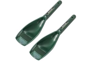Sluice Monkey 2 Pack 12.5" Green Prospector's Scoop with Riffle