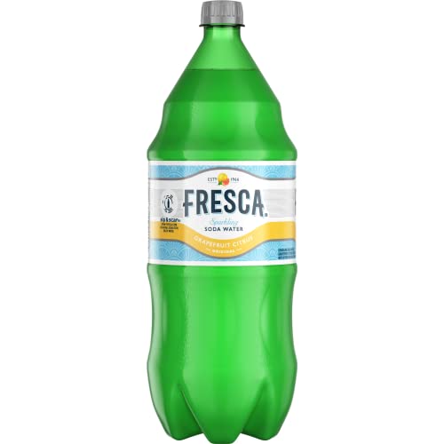 Fresca Grapefruit Citrus Sparkling Soda Water, Zero Calorie and Sugar