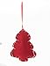HUAN XUN Christmas Tree Ornaments Stocking Decorations - 8pcs Christmas Stocking Tree Heart Star Holiday Party Decor