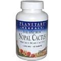 Planetary Herbals FS Nopal Cactus Tablets, 1000 mg, 60 Count