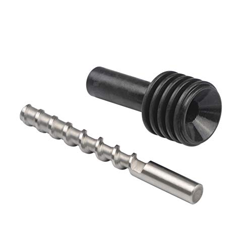 DIY Parts Pellet Feeding Screw Rod and Heat Break Tube Holder for Pellet extruder Large Format 3D Printer Accessories