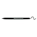 PM Company Snap-on Refill Pen for Preventa Standard Counter Pen, Medium Point, Black Ink (05058)