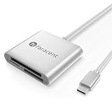 USB C to CF Card Reader, Faracent USB-C to Compact Flash SD TF Card Reader, 3 in 1 USB 3.1(Compatible Thunderbolt 3) for Lexax professional CompactFlash Card and Sandisk Compact Flash Memory Card