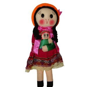 La India Maria Costumes - Peruvian Traditional Dressed Doll 9