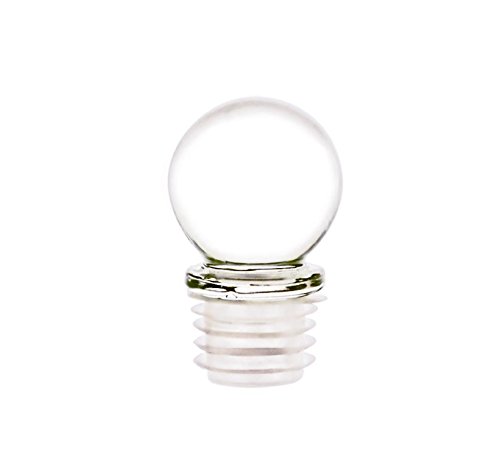 Clear Glass Bottle Set with Round Glass Stopper. Ideal for Essential Oils, Bath Oils, Perfume Oils, Diffuser Reeds, Cooking Oils, Oil Extracts, (3 Bottles, 1 of Each; Round, Square, Boston Round)