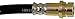 Dorman H620318 Rear Passenger Side Brake Hydraulic Hose Compatible with Select Ford / Mazda / Mercury Models