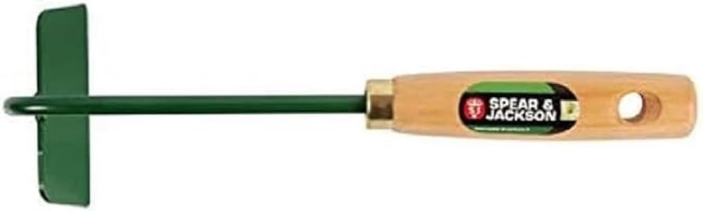 Spear & Jackson 50578 Flower Hoe with Wooden Handle