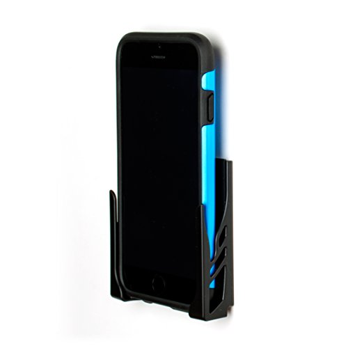 Koala Wall Mount 2.0; Damage-free Universal Dock for Smartphone, Tablet, eReader by Dockem; for iPad 1, 2, 3, 4, Air, Mini, iPad Pro, Samsung Galaxy Tab/Note, Google Nexus, Microsoft Surface (Black)