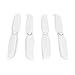 Helistar 2 Pairs Low Noise Propellers 9455S Drone Accessories for DJI Phantom 4/Phantom 4 Pro V2.0/Phantom 4 Pro/Phantom 4 Advanced, Propeller Blades Props Quick Release for Phantom 4 Series (White)