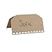Ginger Ray, Brown Plain Kraft Wedding Place Cards