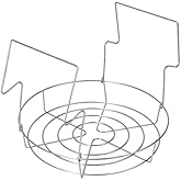 Pro Series Stainless Steel Canning Rack, Foldable Water Bath Rack with Anti Slip Handles for Mason Ball Jars, Rustproof and S