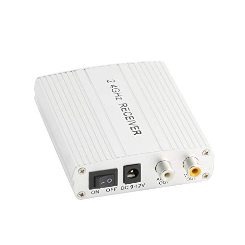 Gemgoo 2.4GHZ 4CH Wireless Video and Audio Receiver For CCTV Camera security system