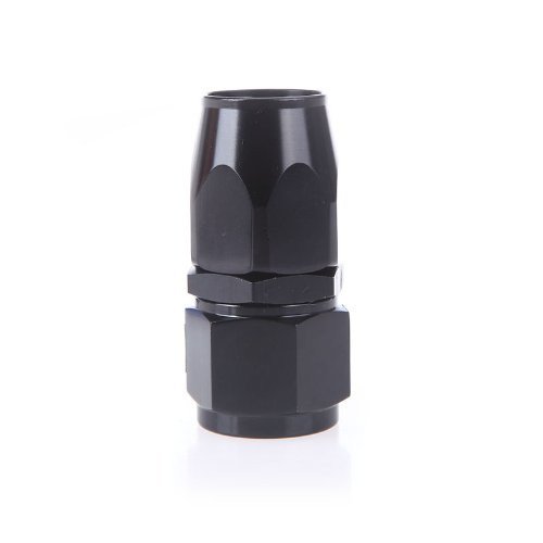 AN10 Straight Fitting Adaptor Car Performance Swivel Hose End Adapter Black