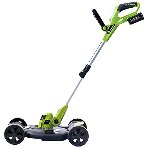 Earthwise LSTM20124 20Volt 12Inch Cordless String Trimmer/Mower