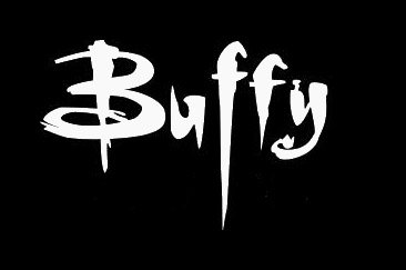Buffy White Decal Vinyl Sticker|Cars Trucks Vans Walls Laptop| White |5.5 x 3.5 in|LLI570