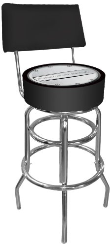 Chevrolet Camaro Padded Swivel Bar Stool with Back