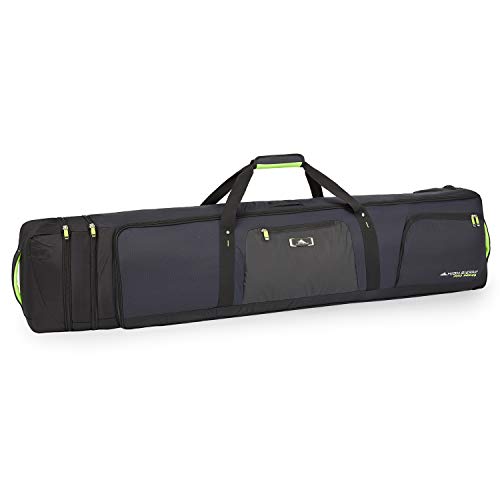 image for High Sierra Adjustable Wheeled Ski and Snowboard Equipment Travel Bag 