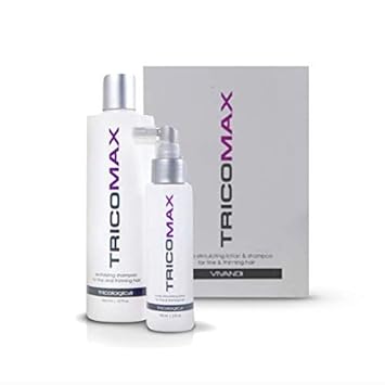 Amazon Com Tricomax Natural Hair Growth Shampoo And Scalp Lotion