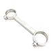 COSY-L Stainless Steel Handcuffs BDSM Wrist Shackles – Metal Bondage Toys Restraint Gear for Unisex Adult Sex Toys for Senior Players,Femalethumb 2