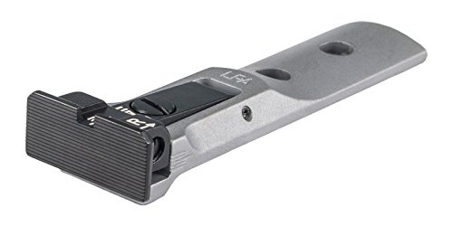 Smith & Wesson Revolver Fully adjustable REAR sight, w/silver body Black Serrated target blade