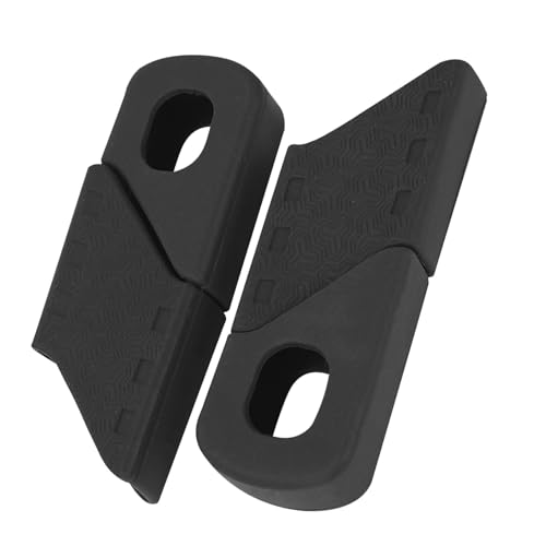 VGEBY1 Bicycle Crankset Protector, Bike Crank Case Protection Sleeve Arm Boots Dust Proof Cover Cranksets for Bikes 4PCS (Black)
