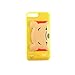 Yellow Winnie the Pooh Bear Leather Case with Card Holder Stand for iPhone 7 Plus / 8 Plus 7+ 8+ 7Plus 8Plus Large Size Disney Cartoon Protective Pratical Cute Lovely Gift Kids Boys Girls Little Girls