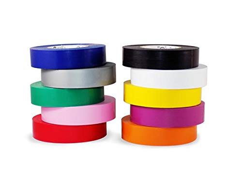 T.R.U. EL-766AW Gray General Purpose Electrical Tape 3/4" (W) x 66' (L) UL/CSA listed core. Utility Vinyl Synthetic Rubber Electrical Tape