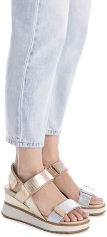 - Sandale Femme Or - Chaussures confortables et polyvalentes - Mode décontractée - Modèle 14388201 (Taille39)