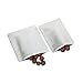 Halulu Storage Bags - Silver Aluminum Foil Mylar Bag Smell Proof Pouches 100pcs 6.4x8.8