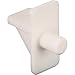 Prime-Line U 10138 Shelf Support Peg, 1/4 In. Diameter, White Plastic (8 Pack)