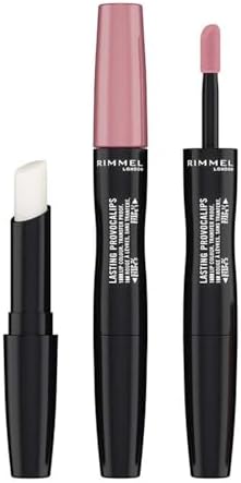 Rimmel, Lasting Provocalips, Labial fijo, 220 Come up roses, Paso 1: 2,3mL, Paso2: 1,6g