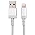 Lightning to USB A Cable, MFi Certified, White, 3 Feet /0.9 Meters, 2-Pack from Leantuq