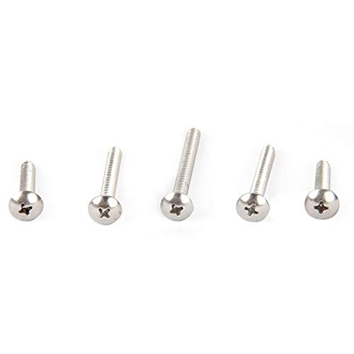 Gtagain Holzschrauben Selbstschneidend Stahlnägel - M3 M4 Holz Selbstschneidende Schrauben Eisenwaren Schrauben – Bild 3