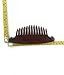 2 setCombs Hair Clip French Side Comb Holder (Dark Brown).