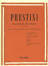Ricordi Raccolta di Studi (Oboe Method) Woodwind Method Series by Giuseppe Prestini
