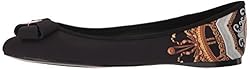 Ted Baker Women's IMMET Ballet Flat, Black, 6 M US