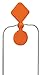 Champion Traps and Targets DuraSeal Double Spinner Orange Target