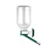Choco Nose No-Drip Water Bottle Feeder for Guinea Pigs, Hamsters, Bunnies, Ferrets, & Small Pets, 10.2 fl.oz, 300ml - Easy to Install in Cages/Crates, US Patented Leakproof Nozzle 10mm, Green (C128)