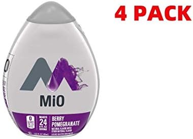 MiO Mango Peach Liquid Water Enhancer (Berry Pomegranate pack of 4)
