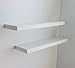 HAO ALWAYS DO BETTER Set of 2 Modern 10 Inch Depth Shelf for The Wall Wood Wall-Mounted Storage Shelf MDF Display Shelving Approx 36