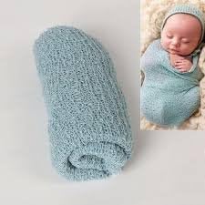 Wolves of Grace Long Stretch Wrap, DIY Newborn Baby Photography Wrap-Baby Photo Props-Stone Blue