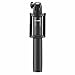 Bluetooth Selfie Stick, BlitzWolf Built-in Remote Pocket-Size 270 Degree Rotation Wireless Extendable Monopod Shutter Self-Portrait Adjustable Phone Holder iOS and Android(Black)