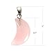 ALEXCRAFT 14 PCS Crescent Moon Stone Charms for Jewelry Making Healing Crystal Pendant Charm Chakra Reiki Stones Bulk for Necklace Earrings Bracelets Jewelry Making