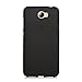 Huawei Y5II case, KuGi ® Huawei Y5II case - High quality frosted style Soft TPU Case for Huawei Y5II /Huawei Y5 2 smartphone (Black)