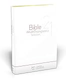 Bible d'étude Thompson 21 sélection, couverture souple blanche, tranches dorées by 