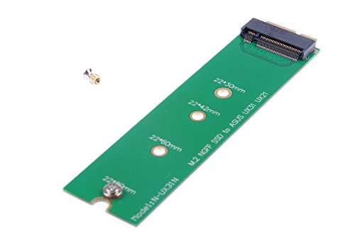 KNACRO B+M KEY SATA M.2 NGFF SSD to 18 Pin SSD Adapter Card for ASUS UX31 UX21