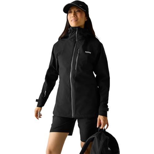 Regatta Chaqueta de Senderismo Impermeable Birchdale II para Mujer, Abrigo Transpirable para Caminar