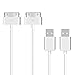 TechRise USB Sync and Charging Cable Compatible with iPad 3, iPad 2, iPad 1, iPod, iPhone 4/4S, iPhone 3G/3GS, 3.3 Feet, 2-Pack primary