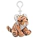 Plush Tiger Stuffed Animal Backpack Clip Toy Keychain WildLife